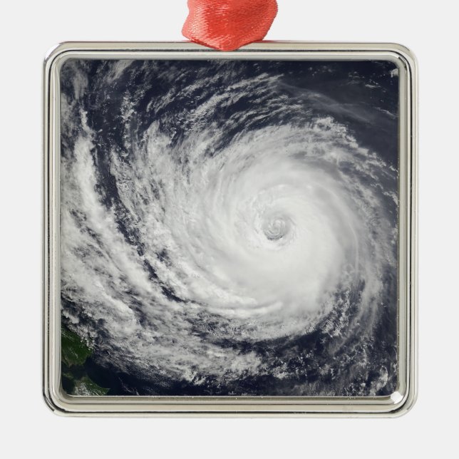 Ornement En Métal Typhon Phanfone (Devant)