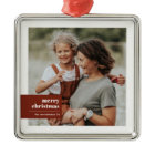 Typographie moderne Couleur Bloc photo Noël