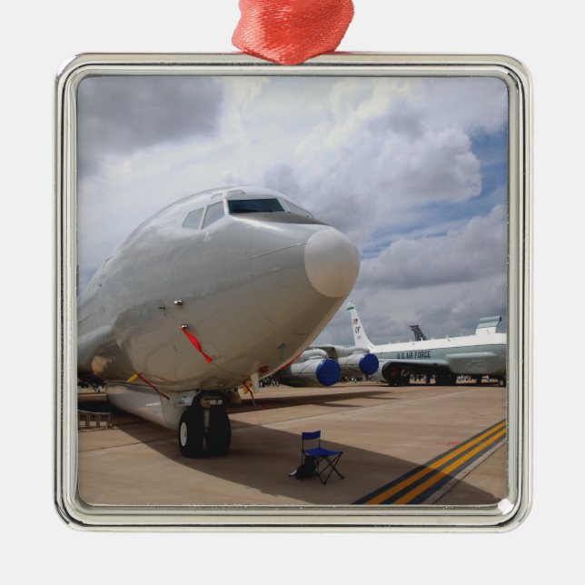 Ornement En Métal Un avion RC-135V/W Rivet Joint (Devant)