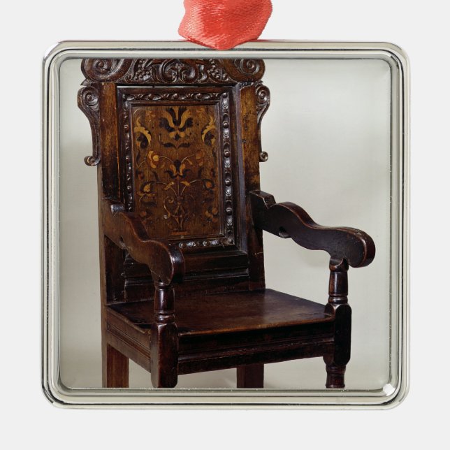 Ornement En Métal Un fauteuil de Charles I, mi 1600s (Devant)