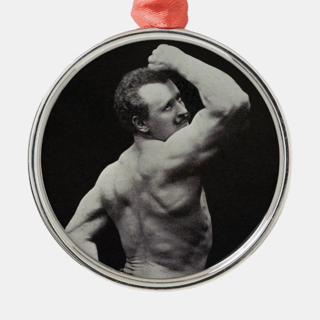 Ornement En Métal Un nouvel article de StrongMen Eugen Sandow Bodybu (Devant)