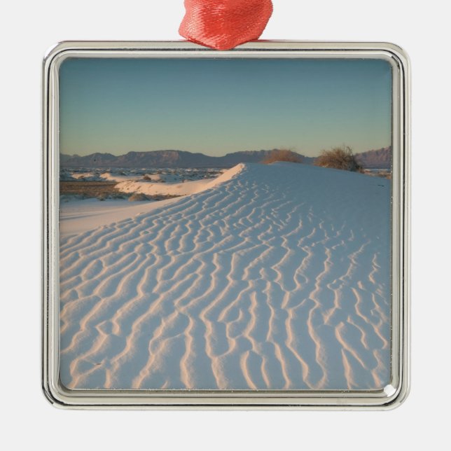 Ornement En Métal USA, Nouveau Mexique, White Sands National (Devant)