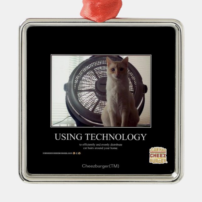 Ornement En Métal Utilisation de la technologie (Devant)