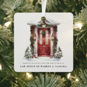 Ornement En Métal Vacances Modernes