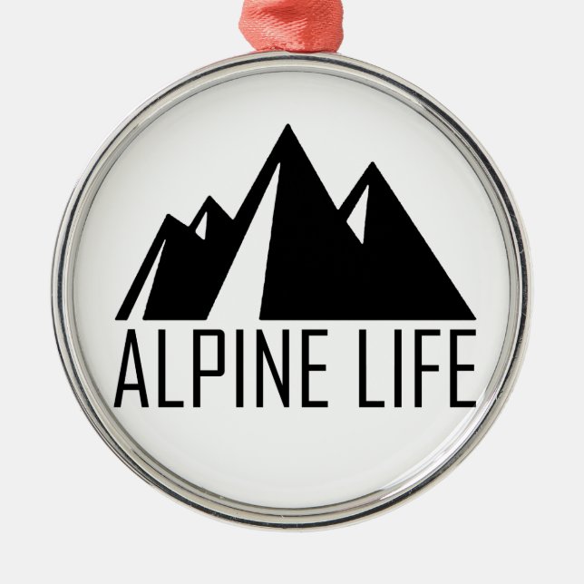 Ornement En Métal Vie alpine (Devant)