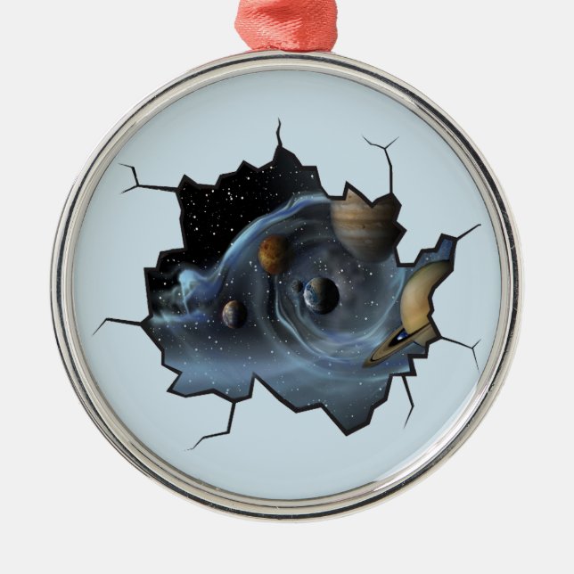 Ornement En Métal Vie continue (Devant)