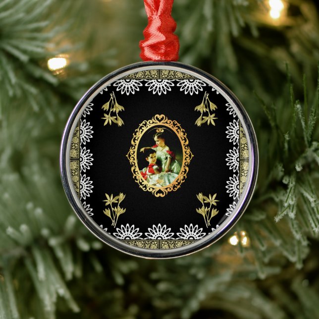 Ornement En Métal Vintage (Arbre)