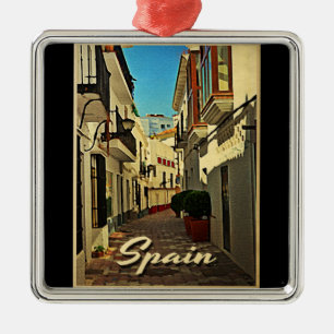Ornement En Métal Vintage voyage de l'Espagne