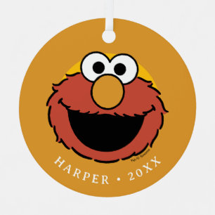 Ornement En Métal Visage souriant d'Elmo