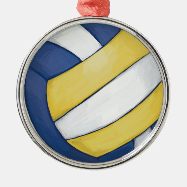 Ornement En Métal Volley-ball (Devant)