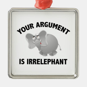 Ornement En Métal Votre Argument Est Irpertinent