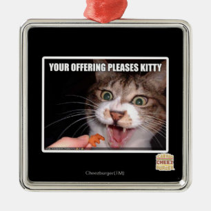 Ornement En Métal Votre offre satisfait Kitty