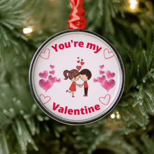 Ornement En Métal Vous êtes ma Saint Valentin - Saint Valentin