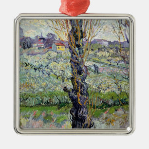 Ornement En Métal Vue de Vincent van Gogh   d'Arles, 1889