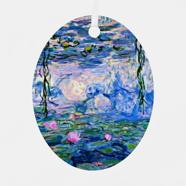 Ornement En Métal Water Lilies, 1919, par Claude Monet, (Recto)
