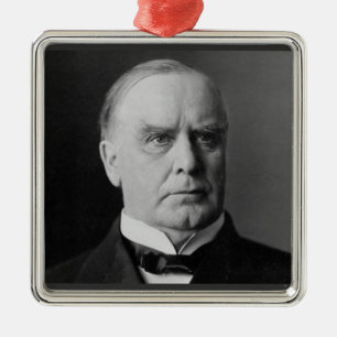 Ornement En Métal William Mckinley 25e président