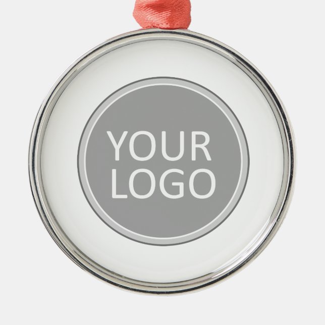 Ornement En Métal Your Business Logo Promoteur Business Company (Devant)