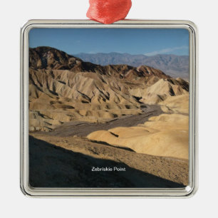 Ornement En Métal Zabriskie Point - Death Valley (Californie)