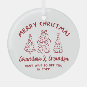 ORNEMENT EN VERRE 