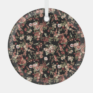 Ornement En Verre Arrière - plan floral sans couture : motif fleuri.