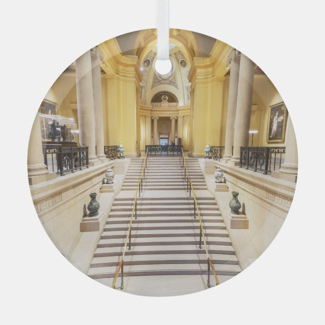 Ornement En Verre Boston MFA : American Art Landmark (Recto)