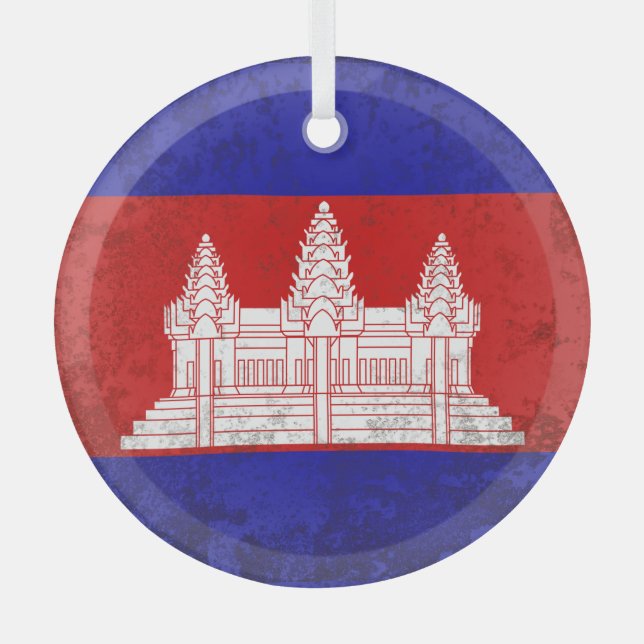 Ornement En Verre Cambodge (Recto)