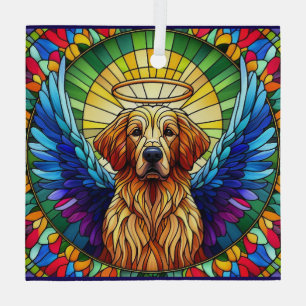 Ornement En Verre Chauffeur de soleil en verre Angel Retriever