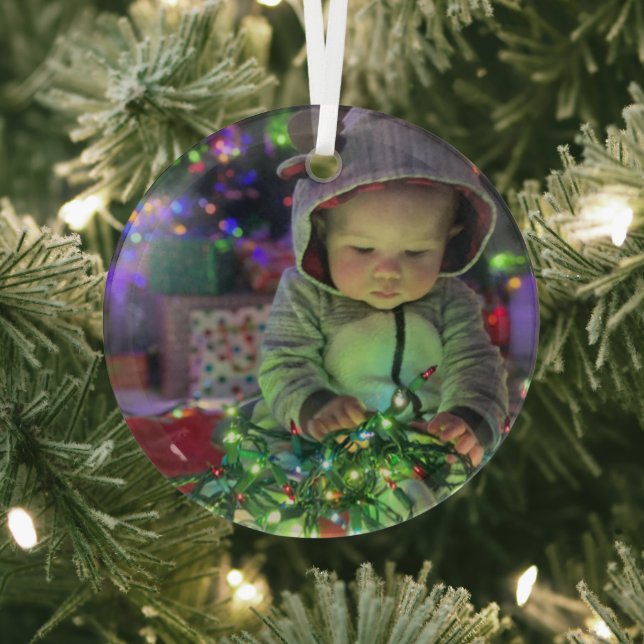 Ornement En Verre Christmas Baby (Insitu)
