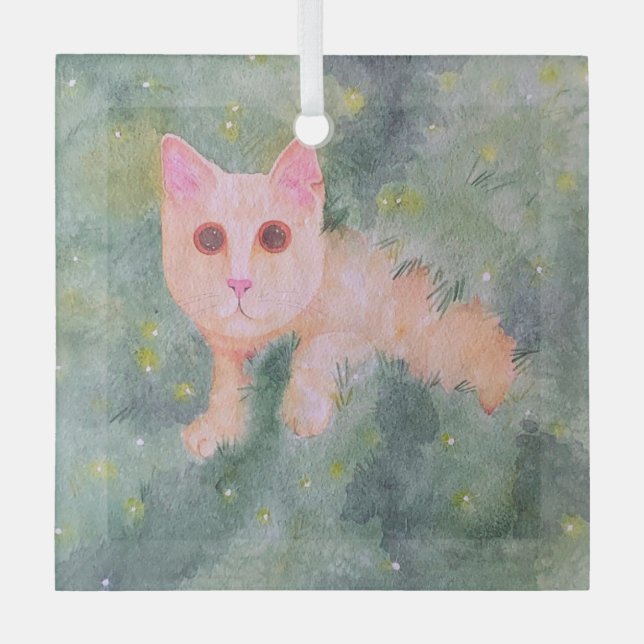 Ornement En Verre Christmas Milo Ornament (Recto)