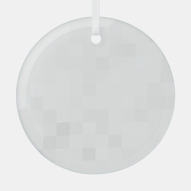 Ornement En Verre Créez votre propre personnalisation personnalisée (Recto)