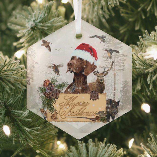 Ornement en verre de Noël Gsp (Insitu)