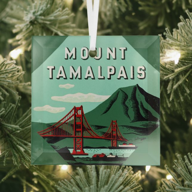 Ornement en verre du mont Tamalpais (Insitu)