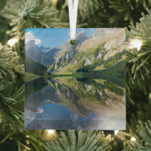 Ornement En Verre Eau Seealpsee Lac Alpes suisses Suisse