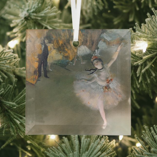 Ornement En Verre Edgar Degas | L'étoile ou la danseuse sur scène (Insitu)