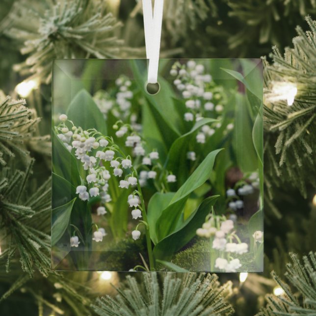 Ornement En Verre Fleurs | Lily de la vallée Suède (Insitu)