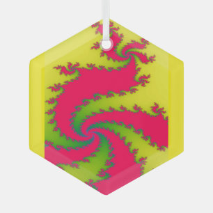 Ornement En Verre Fractage du dragon du Nouvel An chinois