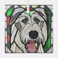 Irish Wolfhound "Verre tendu"