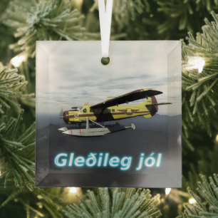 Ornement En Verre Joyeux Noël - de Havilland DH3-C Otter