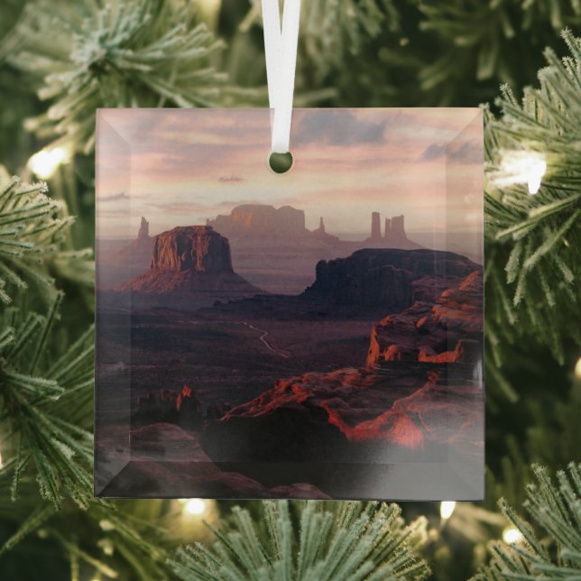 Ornement En Verre Les déserts | Monument Valley Utah-Ariziona (Insitu)