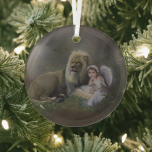 Ornement En Verre Les Trois Bénis