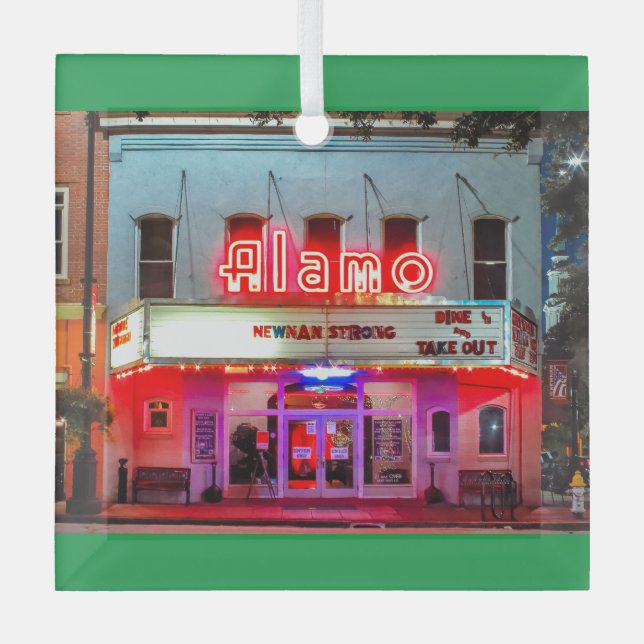 Ornement En Verre L'ornement en verre ALAMO (Recto)