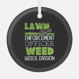 Ornement En Verre Machine à gazon