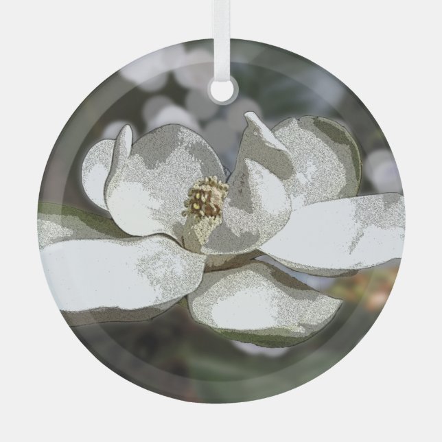Ornement En Verre Magnolia 2760 (Recto)