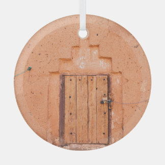 Ornement En Verre Marocain Traditionnel Texture De Fenêtre En Bois