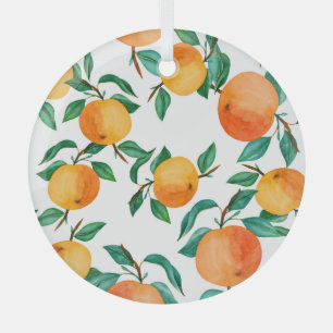 Ornement En Verre Mélange floral coloré : Illustration aquarelle.