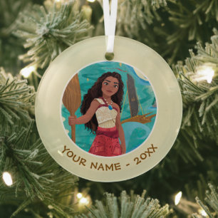 Ornement En Verre Moana Esprit voile