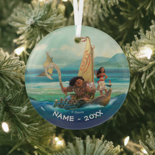 Ornement En Verre Moana   Réglez votre propre parcours