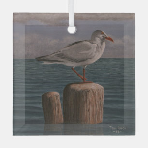 Ornement En Verre Mouette par Tom Rock