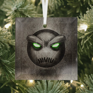 Ornement En Verre Mutemoji Vintage Glass Ornament