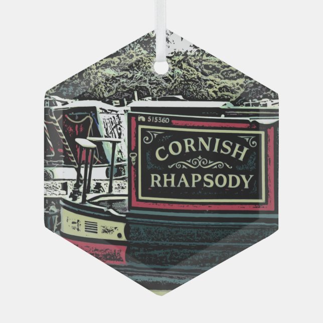 ORNEMENT EN VERRE NAVIRES (Recto)